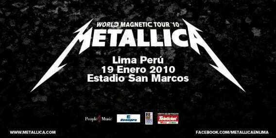 Metallica en Peru