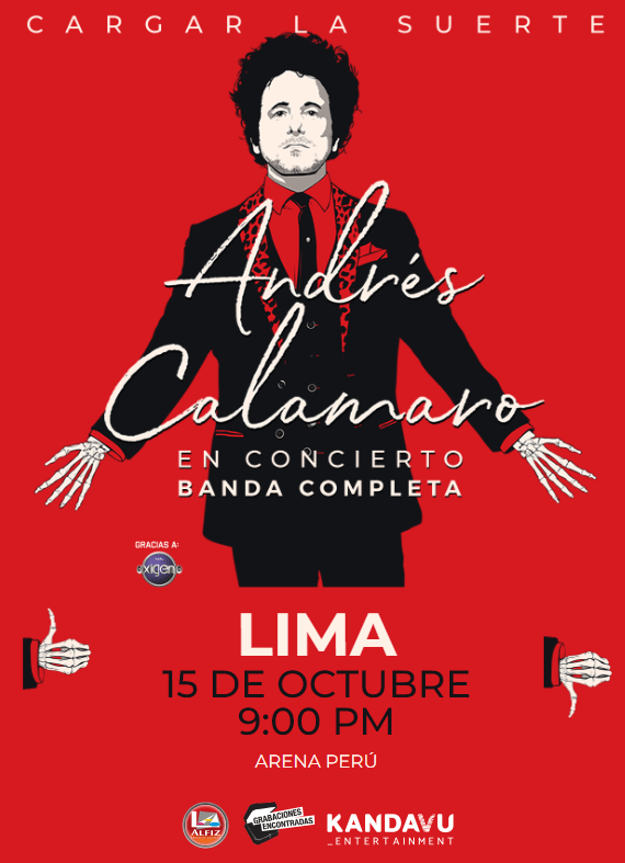Andres Calamaro en Lima 2022