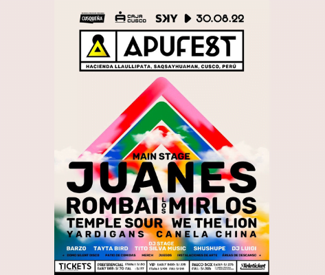 Apu Fest - Juanes Cusco 2022