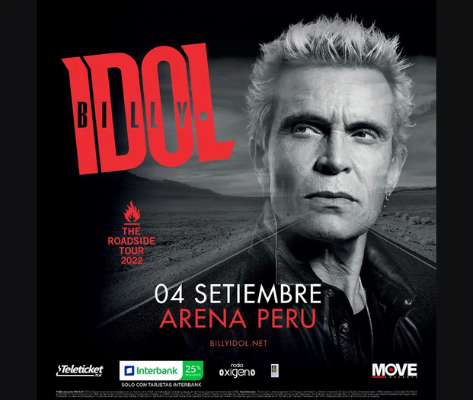 Billy Idol Lima 2022