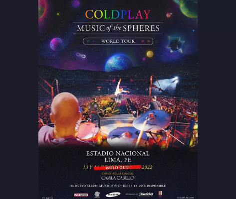 Coldplay Lima 2022