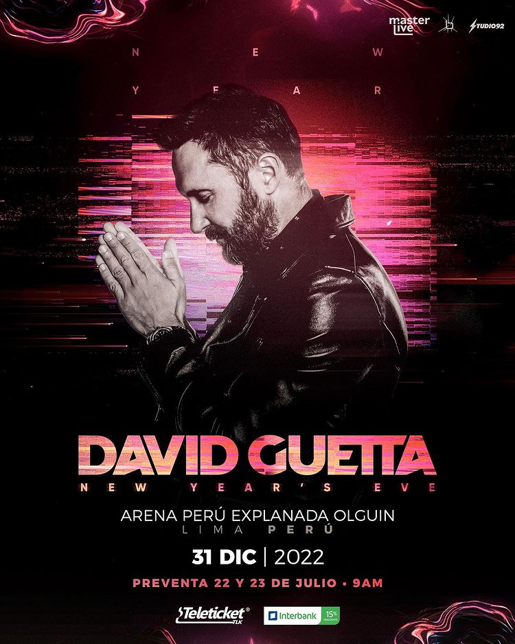 David Guetta Lima 2022