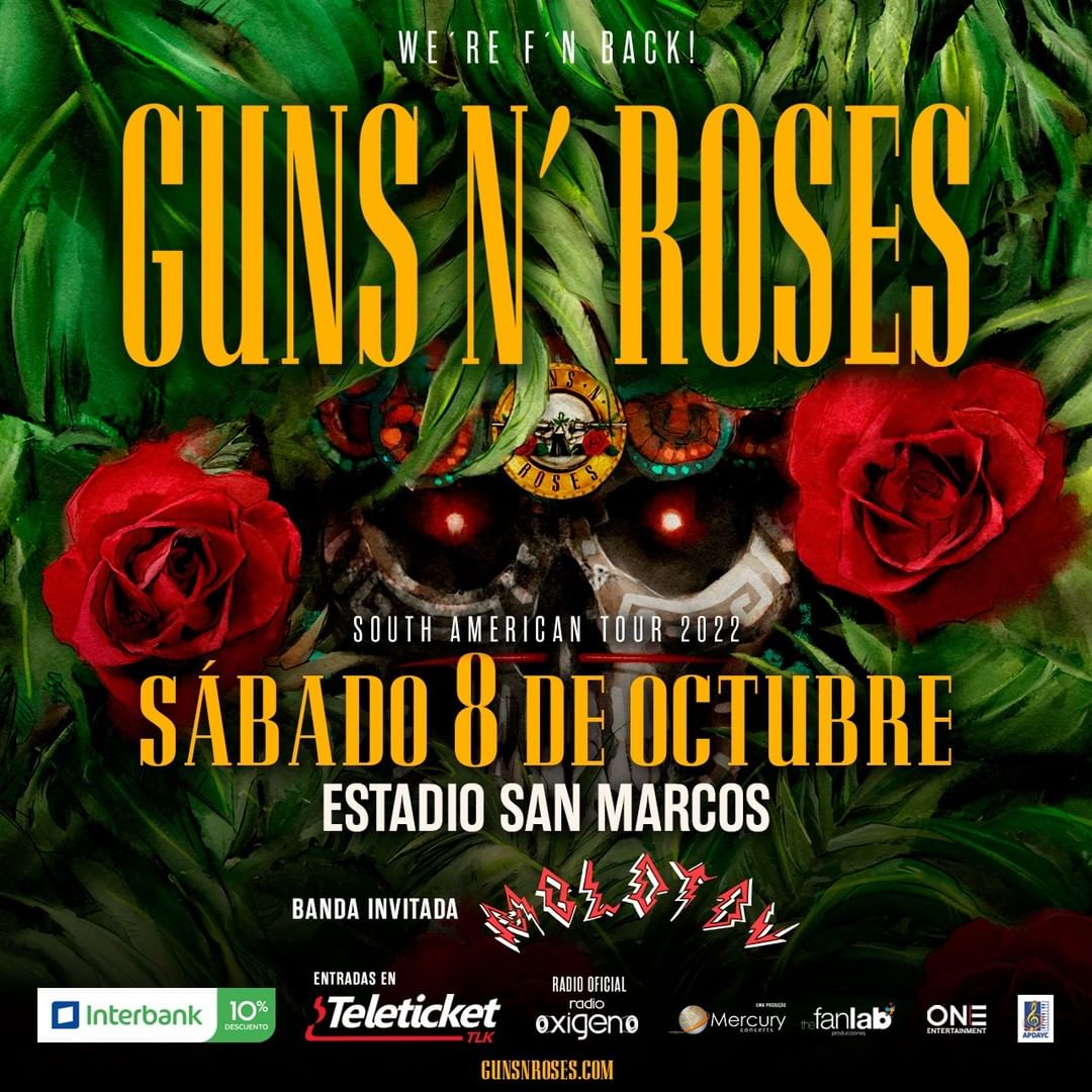 Guns N Roses Peru 2022