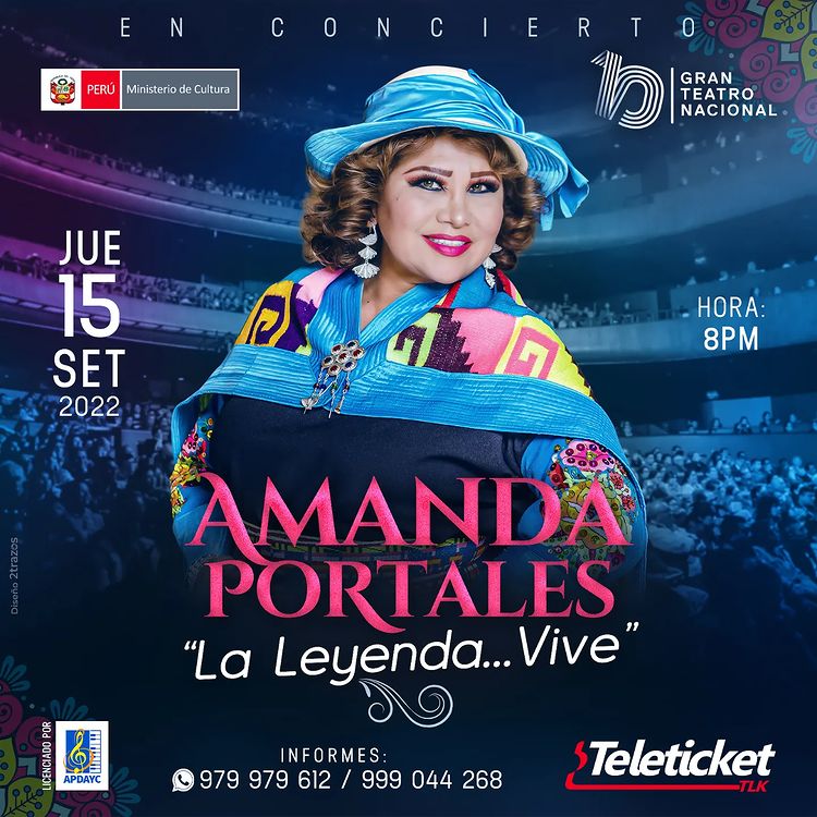 Amanda Portales Gran Teatro Nacional 2022