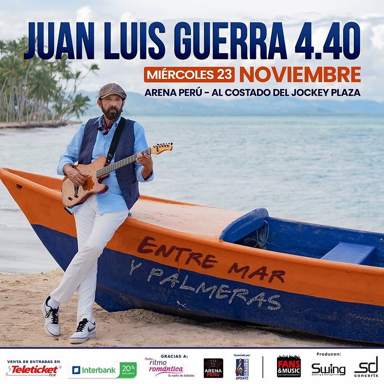 Juan Luis Guerra en Lima 2022