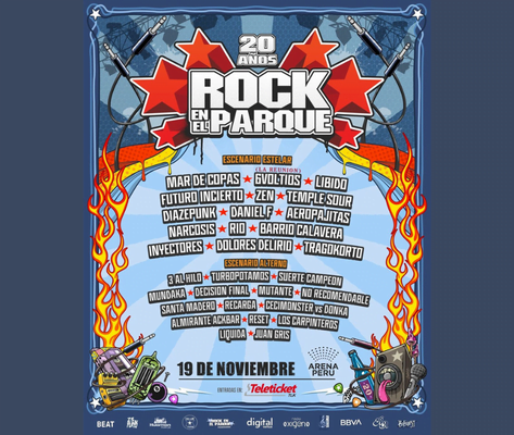 Rock en el parque 20 años