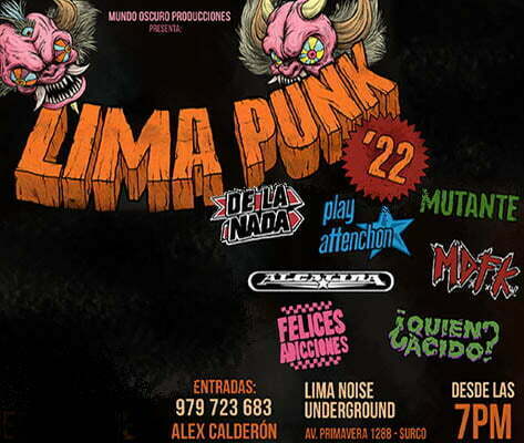 lima, punk, concierto, noise
