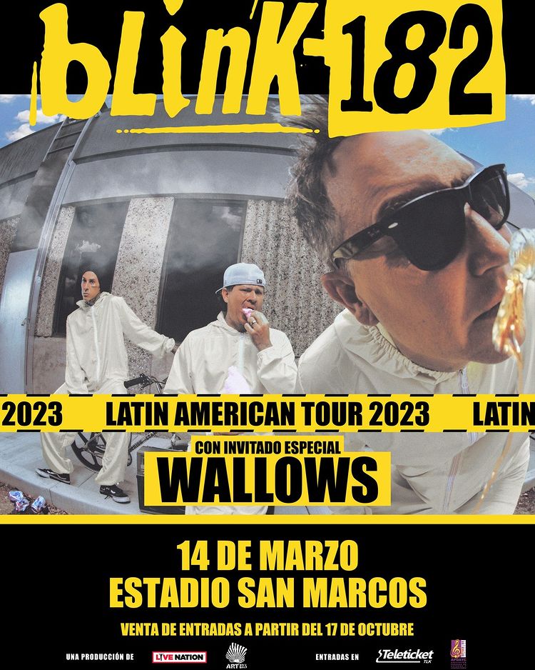 Blink 182 en Lima 2023