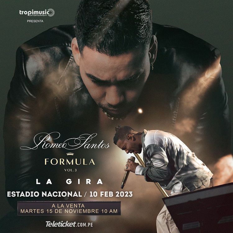 Romeo Santos en Lima 2023