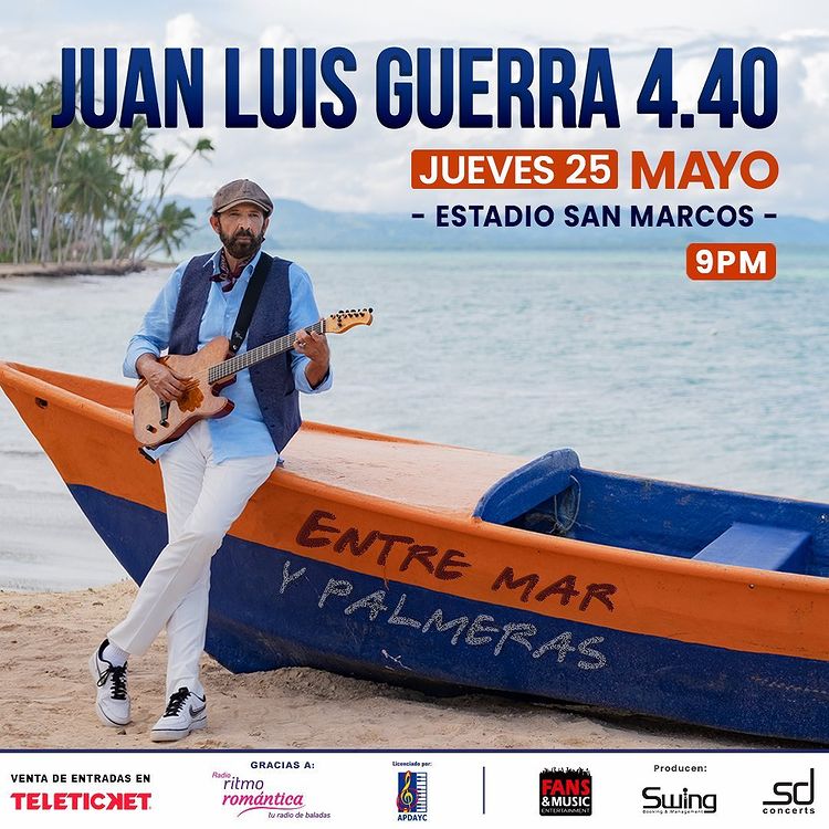 Juan Luis Guerra en Lima 2023