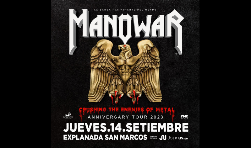 Manowar en Peru 2023