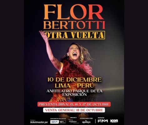 Flor Bertotti en Lima 2026