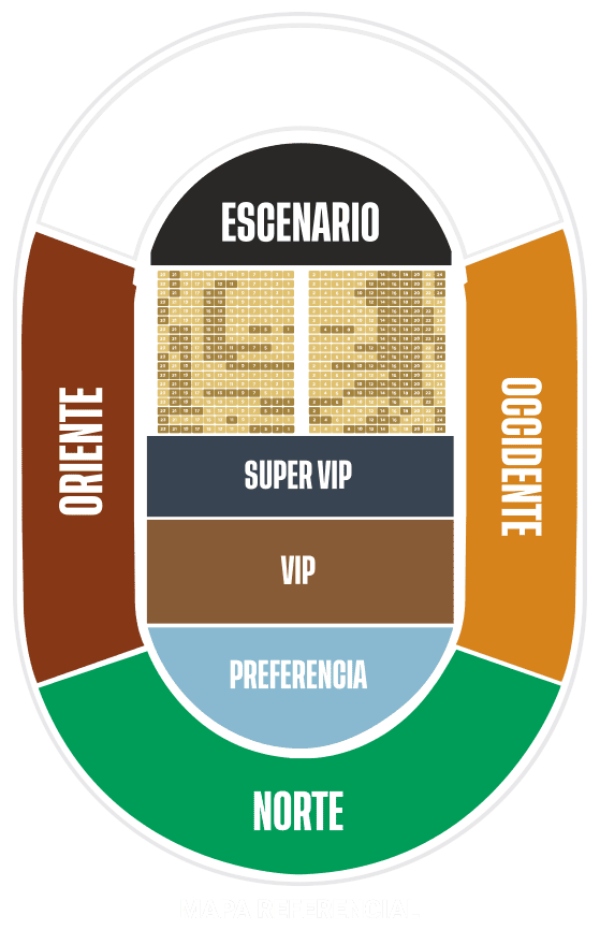 Mapa Una Noche de Salsa 14 Lima 2026