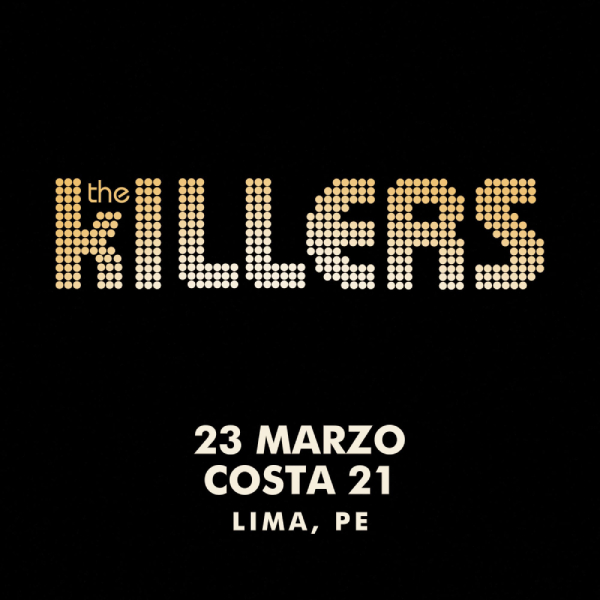 Banner The Killers en Lima 2026