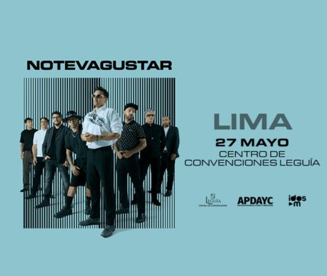 Banner de No Te Va Gustar en Lima 2026