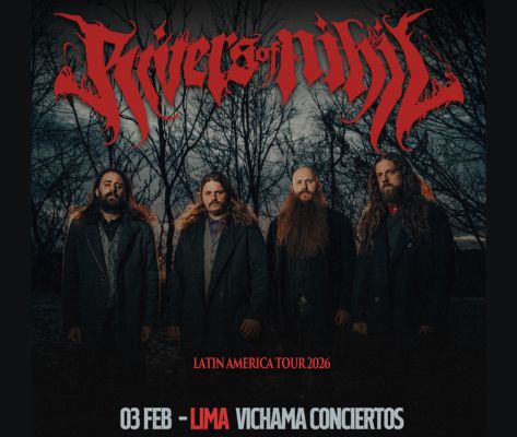 Banner de Rivers of Nihil en Lima 2026
