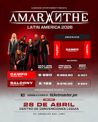 zonas amaranthe lima 2026