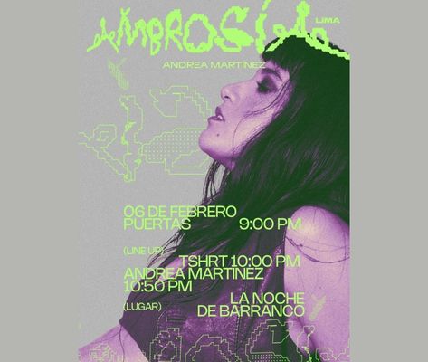 ANDREA MARTINEZ EN LIMA 2026