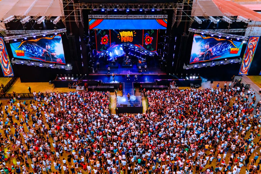 Escenario del Vibra Perú