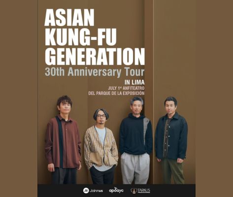 Banner ASIAN KUNG-FU GENERATION en Lima 2026