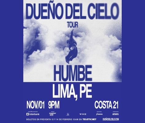 Banner Humbe en Lima 2026