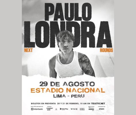Banner Paulo Londra en Lima 2026