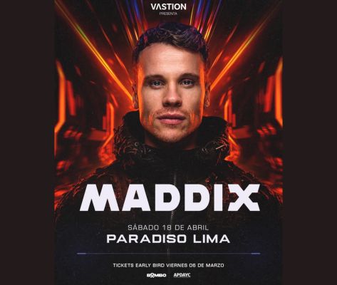 Banner Maddix en Lima 2026