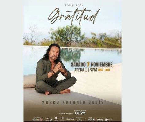 Banner Marco Antonio Solis en Lima 2026