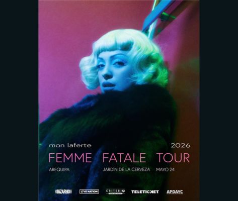 Banner Mon Laferte en Arequipa 2026