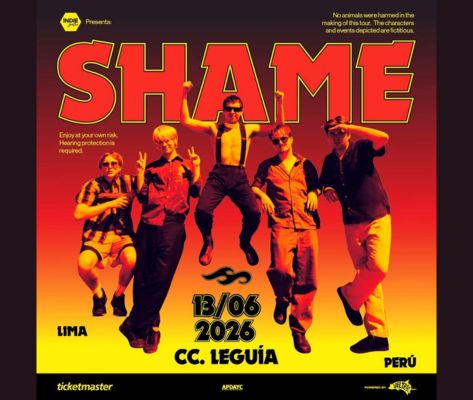 Banner Shame en Lima 2026