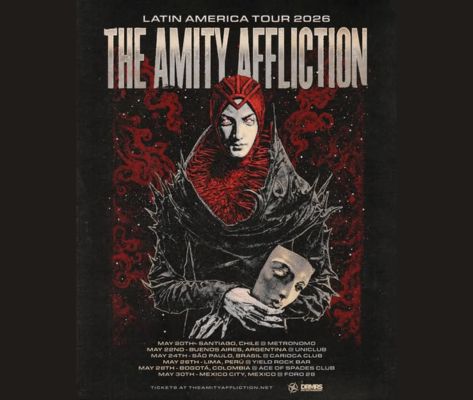 Banner The Amity Affliction en Lima 2026