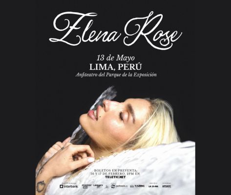 Banner Elena Rose en Lima 2026