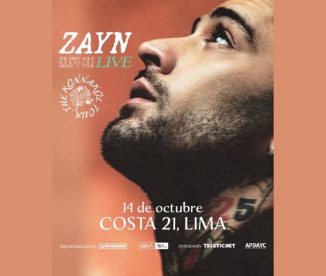 Banner Zayn en Lima 2026