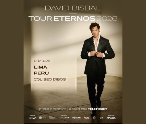 Banner David Bisbal en Lima 2026