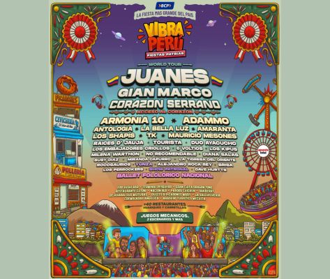 Banner Festival Vibra Perú en Lima 2026