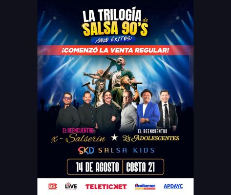 Banner La Trilogía de la Salsa en Lima 2026