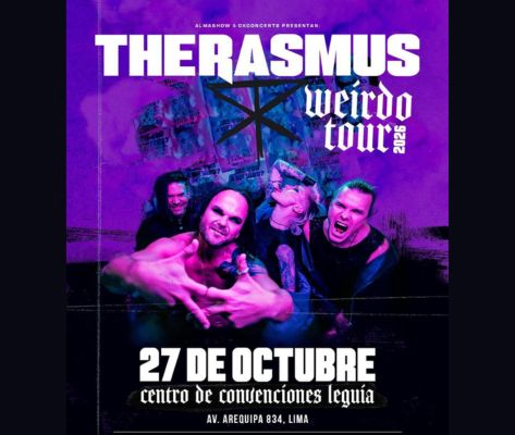 Banner The Rasmus en Lima 2026