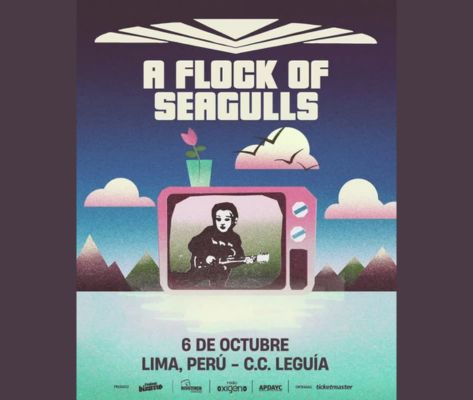 Banner A Flock Of Seagulls en Lima 2026