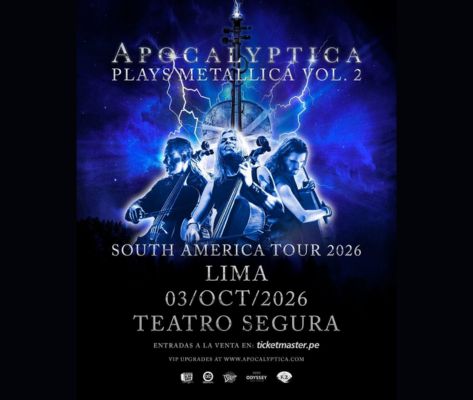 Banner Apocalyptica en Lima 2026