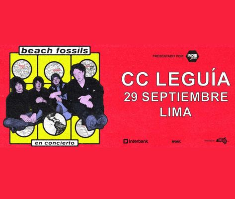 Banner Beach Fossils en Lima 2026