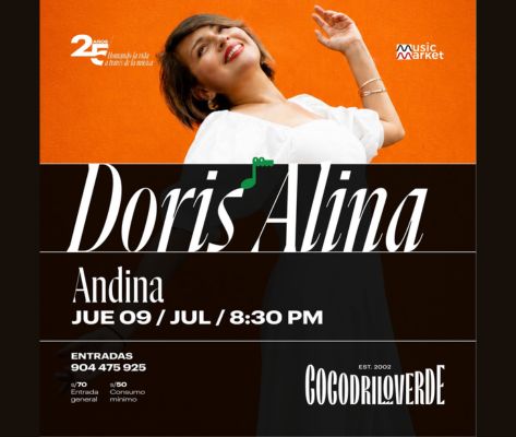 Banner Doris Alina en Lima 2026