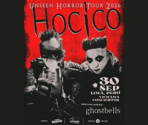 Banner Hocico en Lima 2026