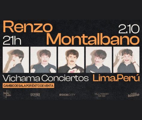 Banner Renzo Montalbano en Lima 2026
