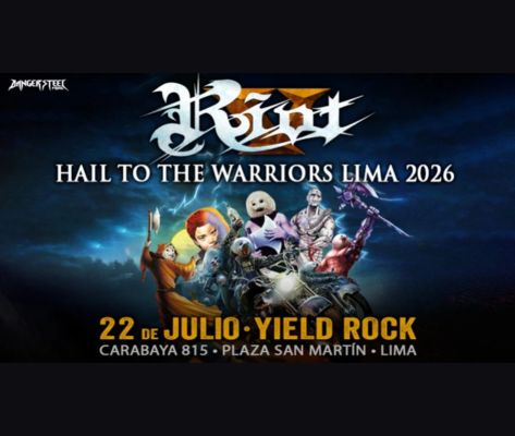 Banner Riot V en Lima 2026