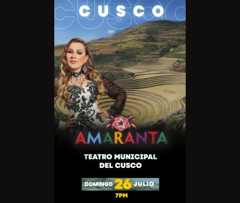 Banner Amaranta: 10 aniversario en Cusco 2026