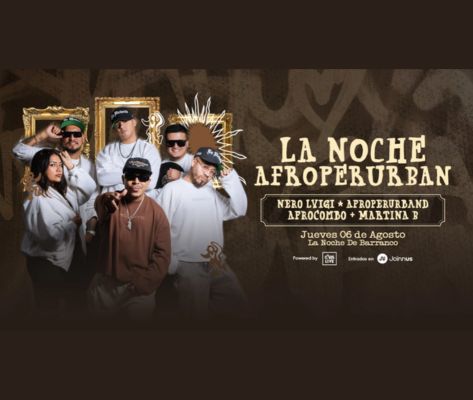 Banner La Noche Afroperurban 2026: Nero Lvigi y más