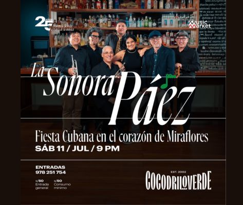 Banner La Sonora Páez en Lima 2026