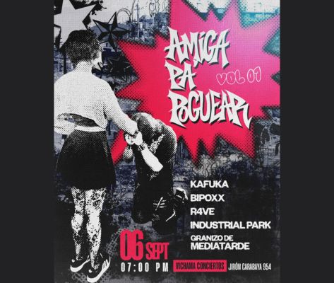 Banner Amiga Pa' Poguear Vol. 01: Kafuka, Bipoxx y más