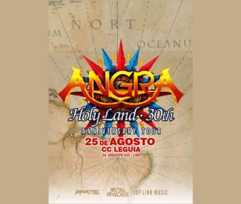 Banner Angra en Lima 2026