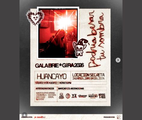 Banner Gala Brie en Huancayo 2026